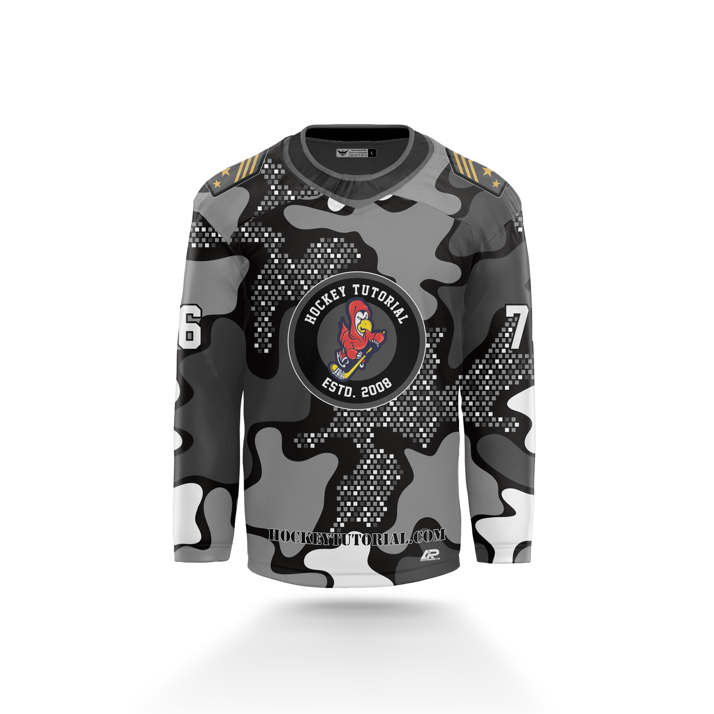 2025 Limited Edition Hockey Tutorial Camo Jersey