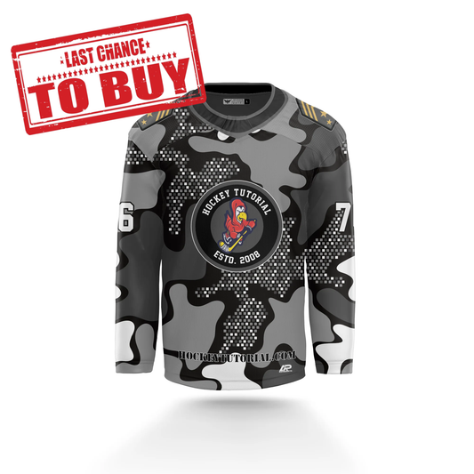 2025 Limited Edition Hockey Tutorial Camo Jersey